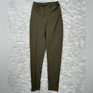 Tahira by KB High Rise Booty Scrunch / Booty Lift Leggings Size Small - Green